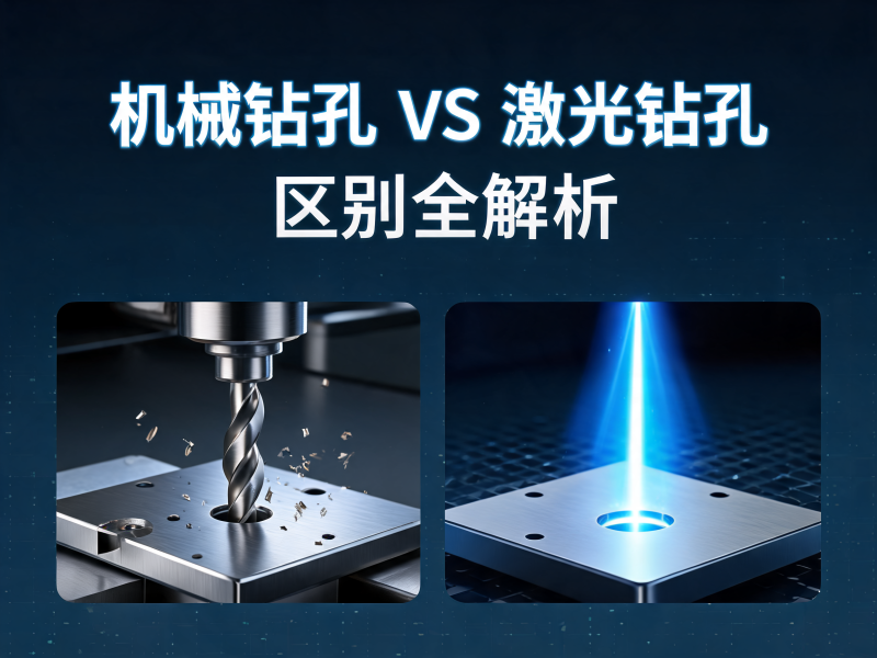 机械钻孔与激光钻孔有什么区别？PCB 制造中的两种核心技术解析