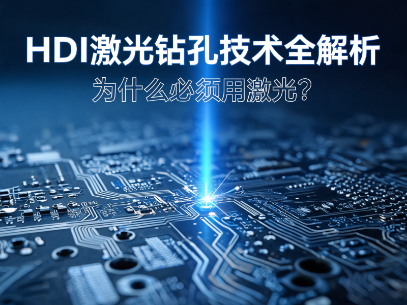 HDI 激光钻孔技术全解析：为什么必须用激光？