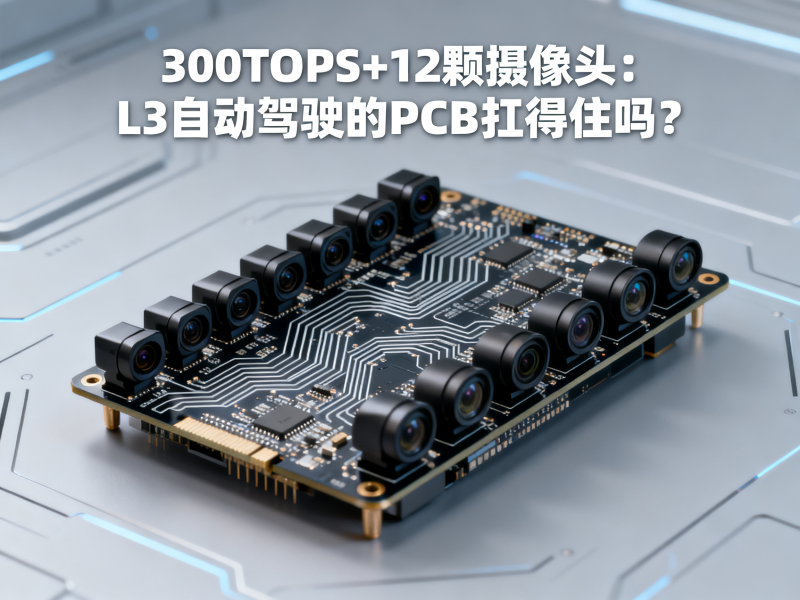300TOPS+12颗摄像头：L3自动驾驶的PCB扛得住吗？