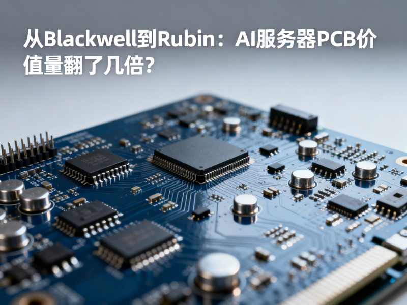 从Blackwell到Rubin：AI服务器PCB价值量翻了几倍？