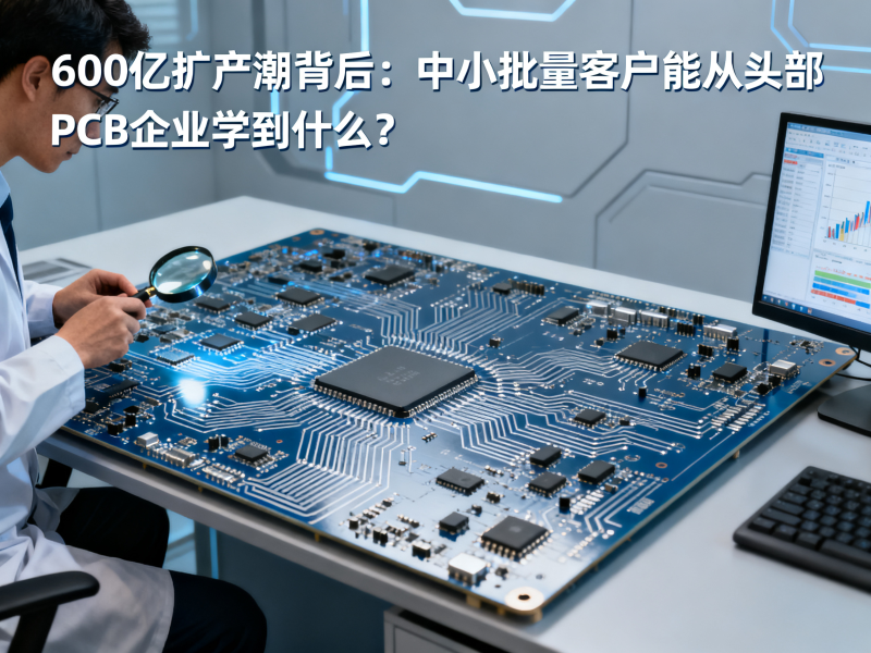 600亿扩产潮背后：中小批量客户能从头部PCB企业学到什么？