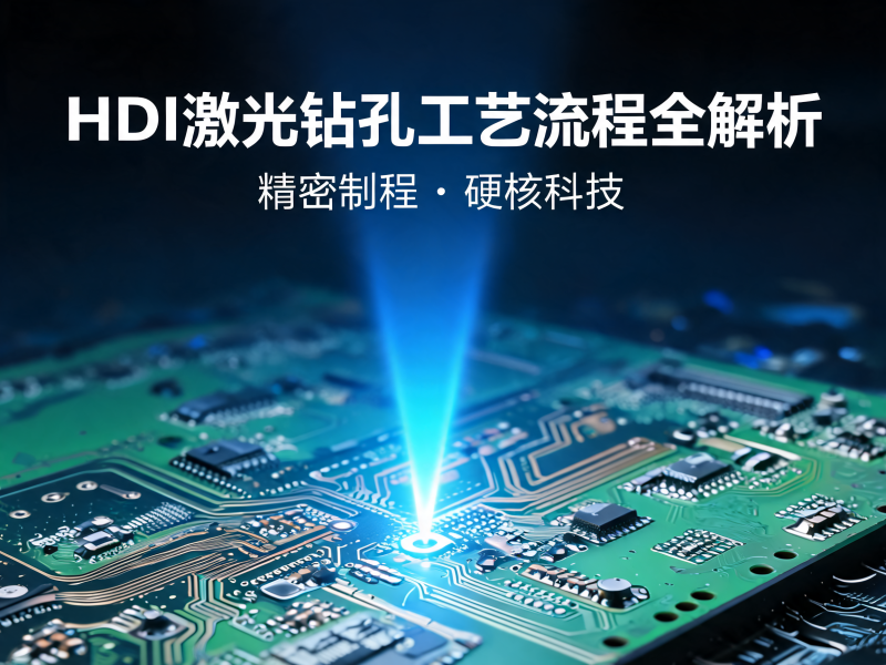 HDI板为什么需要激光钻孔？揭秘PCB微孔互连制造流程