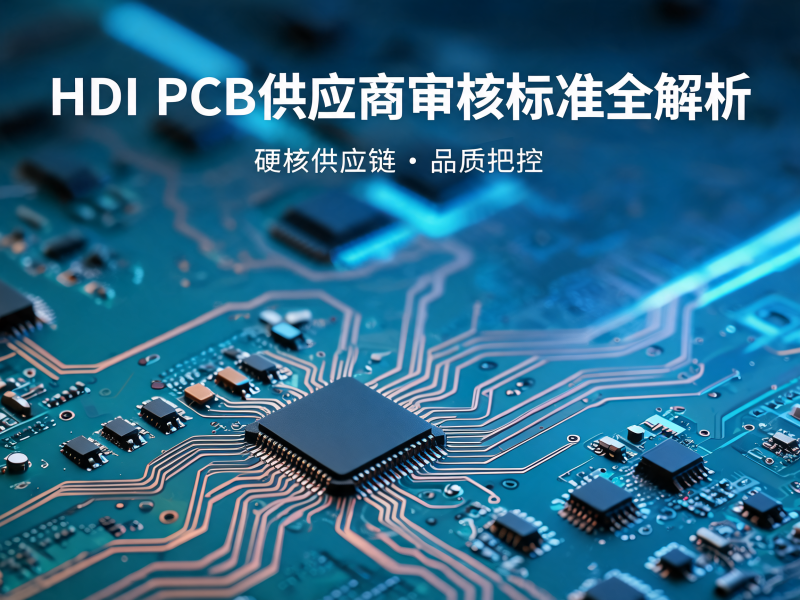 HDI PCB 供应商审核标准全解析：如何选择高可靠制造伙伴？