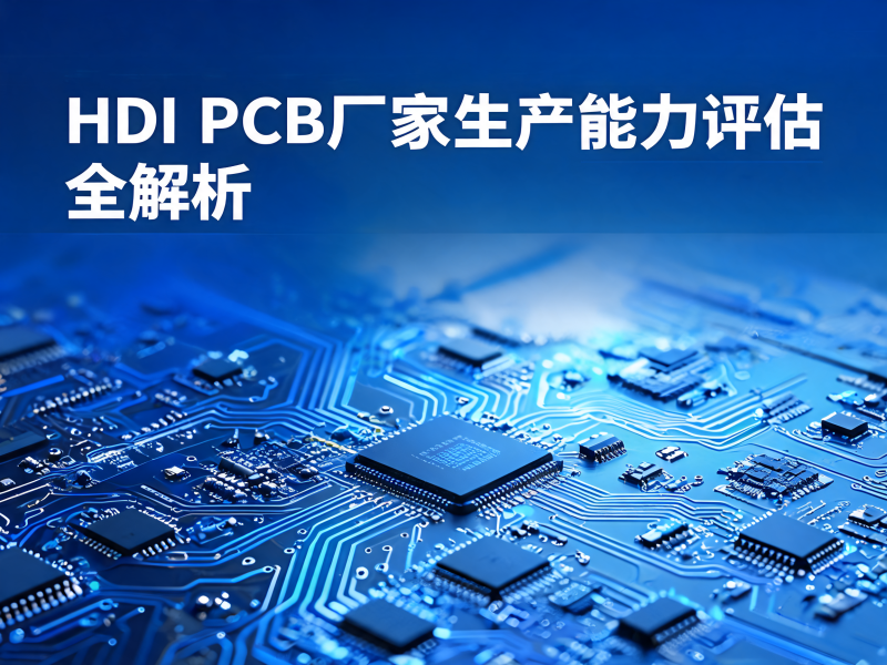 HDI PCB 厂家生产能力评估全解析：如何选择专业可靠的制造伙伴