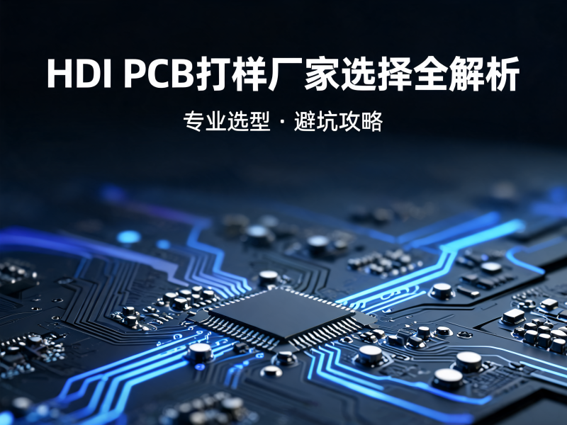 HDI PCB 打样厂家选择全解析：从技术参数到供应链能力  ?