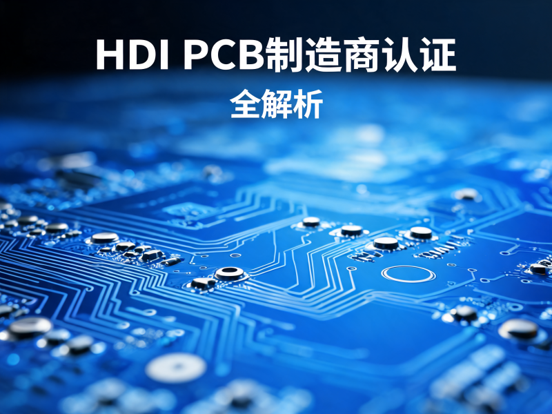 HDI PCB 制造商认证全解析