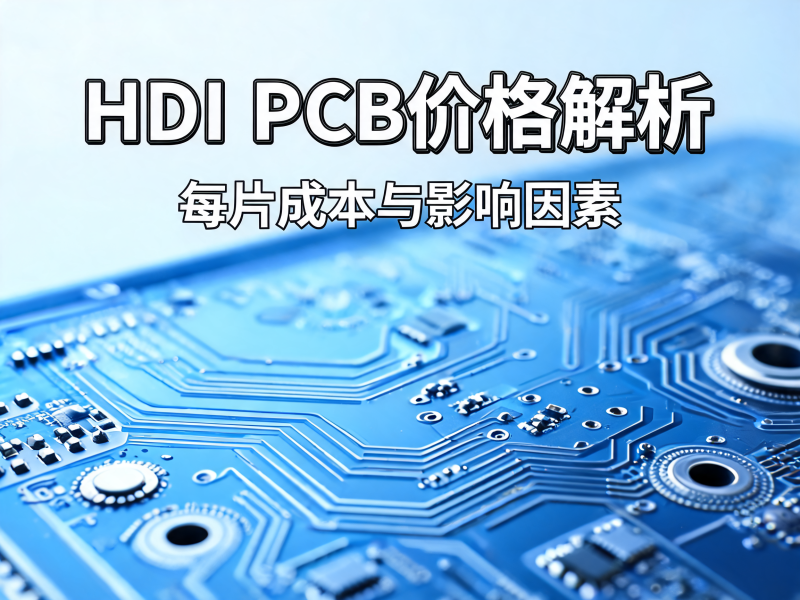 HDI PCB 价格解析：每片成本与影响因素