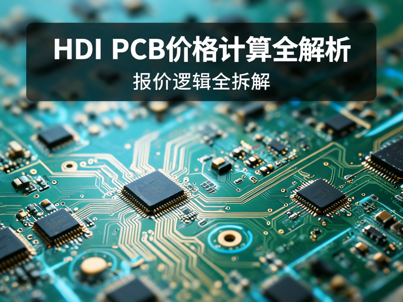 HDI PCB 价格计算全解析：从设计到量产的成本构成