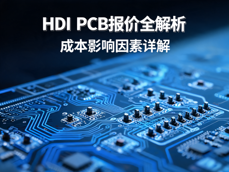 HDI PCB 报价全解析：成本影响因素详解