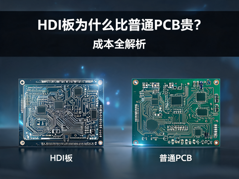 HDI 板为什么比普通 PCB 贵？成本全解析