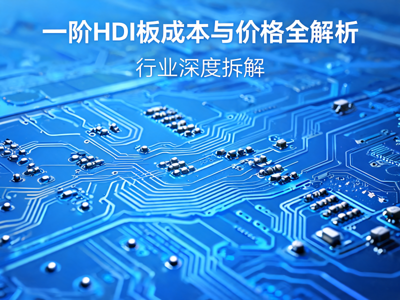 一阶 HDI 板成本与价格全解析：从设计到量产的全链路拆解