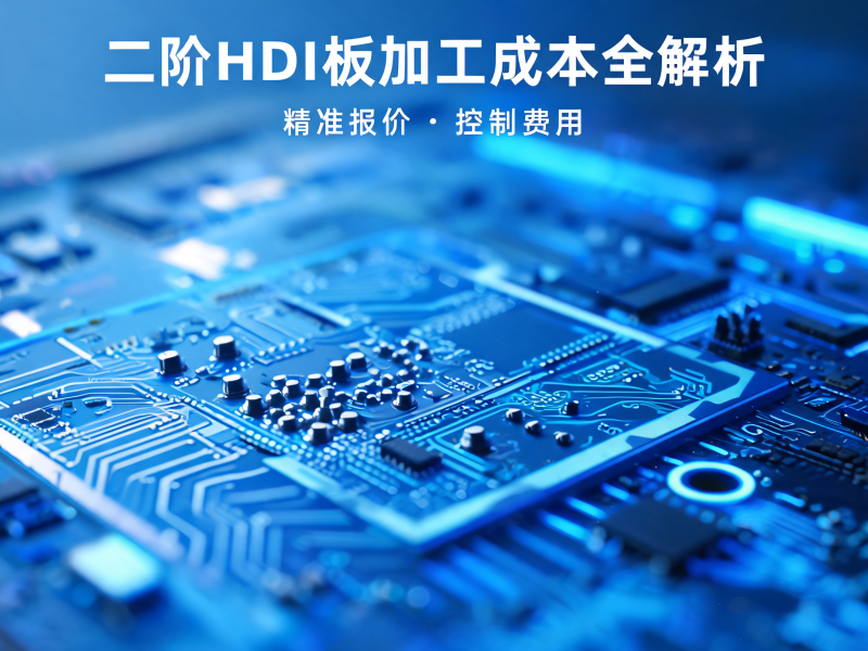 二阶 HDI 板加工成本全解析：如何精准报价与控制费用？