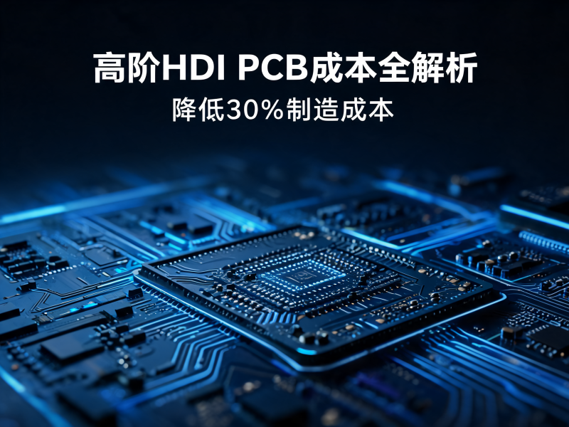 高阶 HDI PCB 成本全解析：如何降低 30% 制造成本