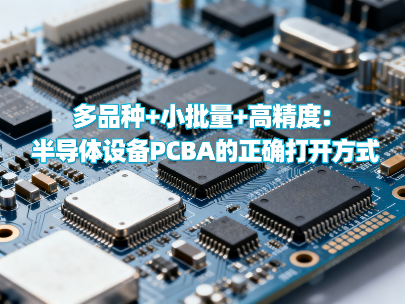 多品种+小批量+高精度：半导体设备PCBA的正确打开方式