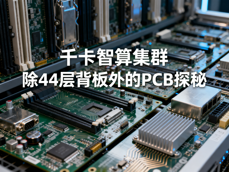 千卡智算集群里，除了44层背板还需要哪些PCB？