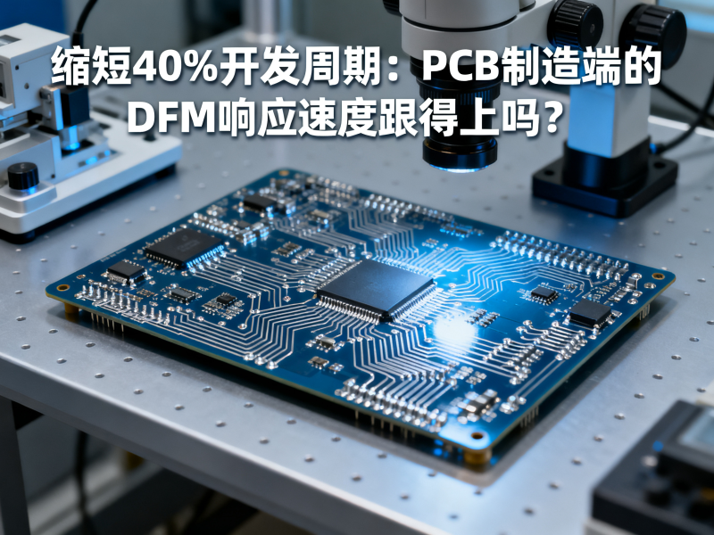 缩短40%开发周期：PCB制造端的DFM响应速度跟得上吗？
