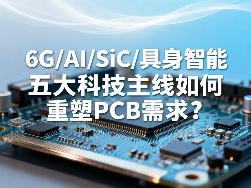 从6G到Chiplet：不同赛道的PCB需求有何共性与差异？