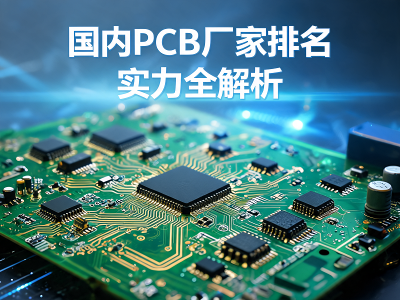 国内 PCB 制造厂家排名及实力全解析：从企业综合能力看 PCB 供应商选择