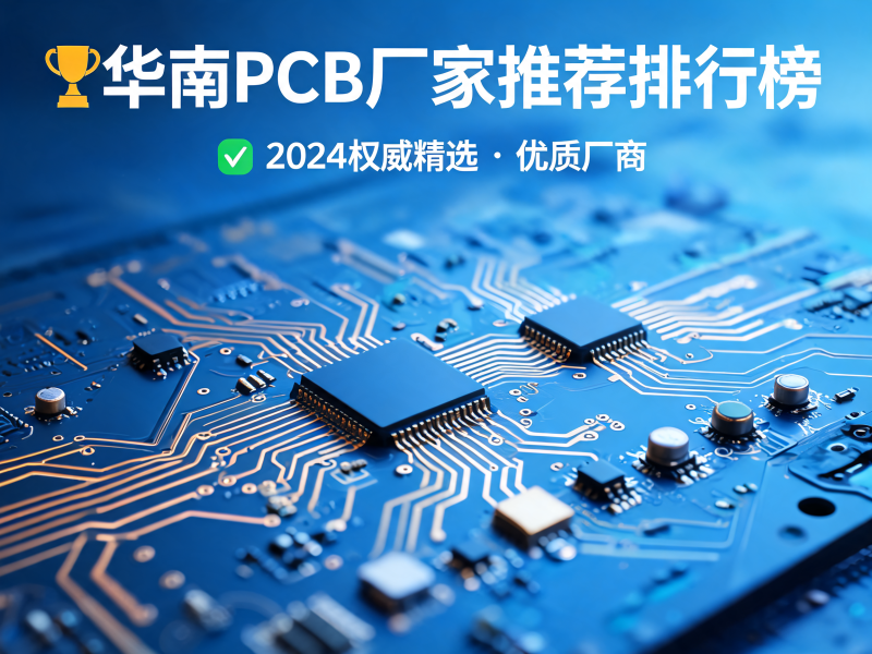 华南地区 PCB 厂家推荐排行榜：PCB 制造企业综合实力与区域优势深度解析