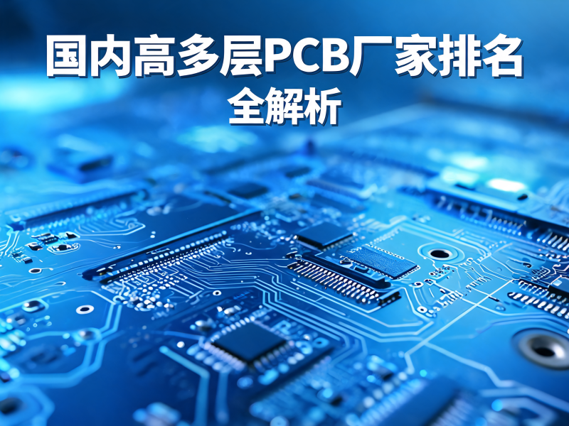 国内高多层PCB厂家排名全解析：代表企业技术能力与制造实力分析