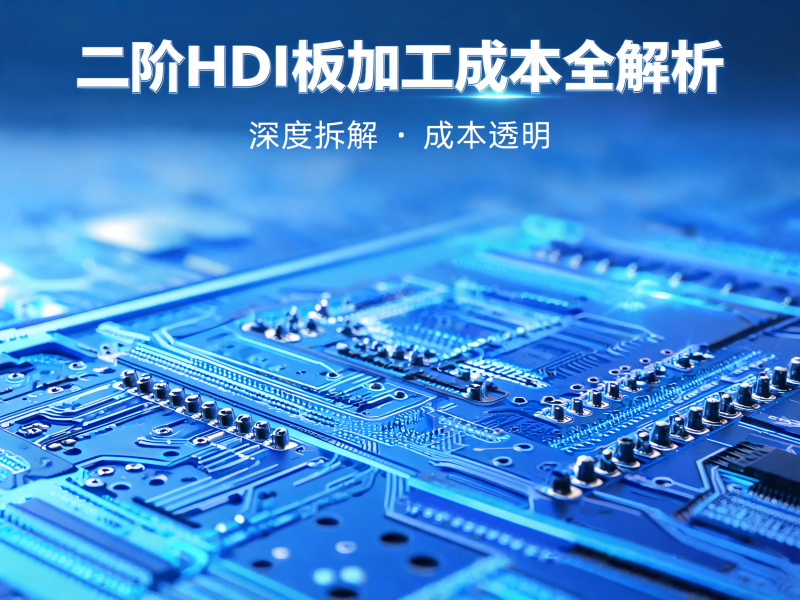 二阶 HDI 板加工成本全解析：从设计到量产，如何优化你的 HDI PCB 预算？
