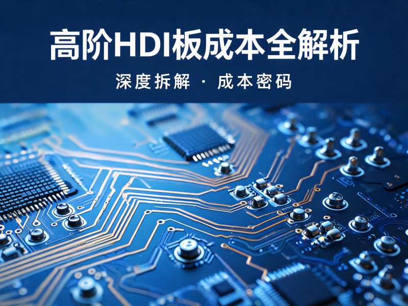 高阶 HDI 板成本全解析：从设计到量产，影响 HDI PCB 价格的十大核心因素