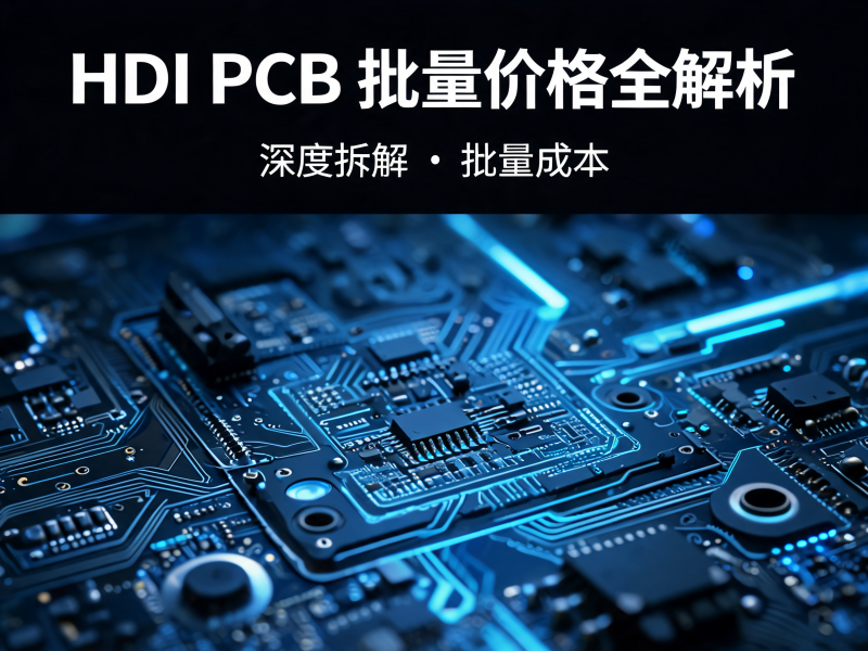 HDI PCB 批量价格全解析：从技术成本到供应链的全面拆解