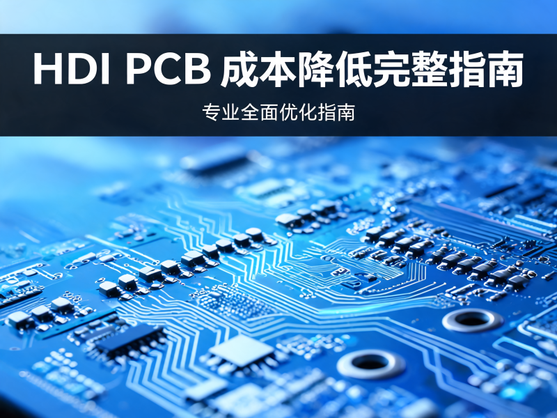 HDI PCB 成本降低完整指南：从设计、选材到制造的全链路优化策略