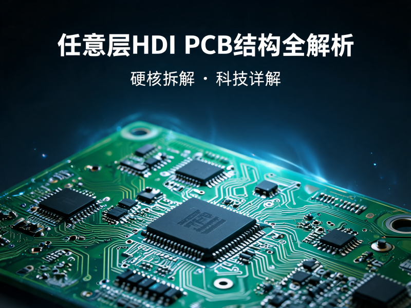 任意层 HDI PCB 结构全解析：从核心设计到制造挑战，全面解读高端电子基石