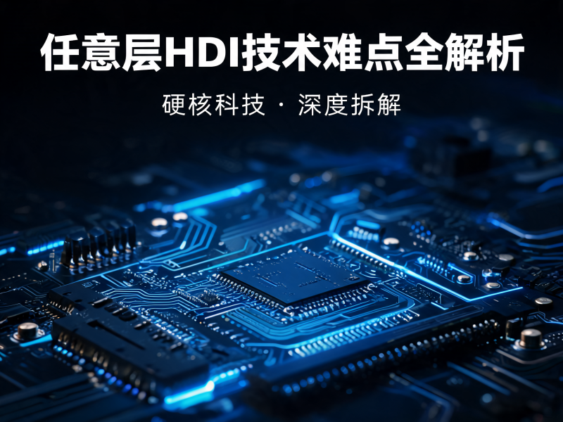 任意层 HDI 技术难点全解析：从设计到量产的核心挑战与应对策略