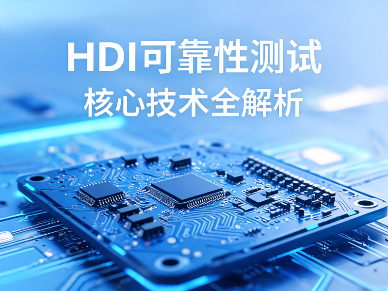 HDI 可靠性测试核心技术全解析：确保高密度互联 PCB 长期稳定运行的基石