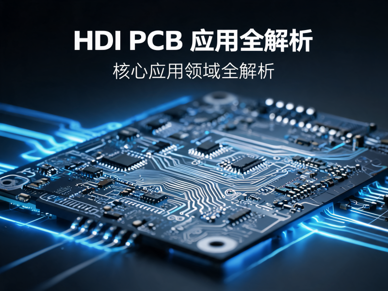 HDI PCB 主要应用领域全解析：从智能手机到 AI 服务器，为何高端电子离不开它？
