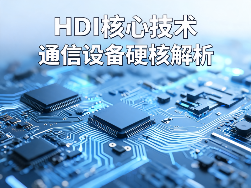 HDI 在通信设备中的核心技术解析：高密度互连如何驱动 5G、AI 与高速通信演进