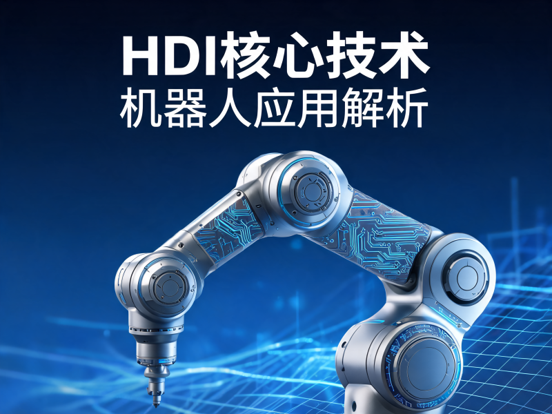 HDI 在机器人应用中的核心技术解析：如何通过高密度互连 PCB 赋能智能机器人进化