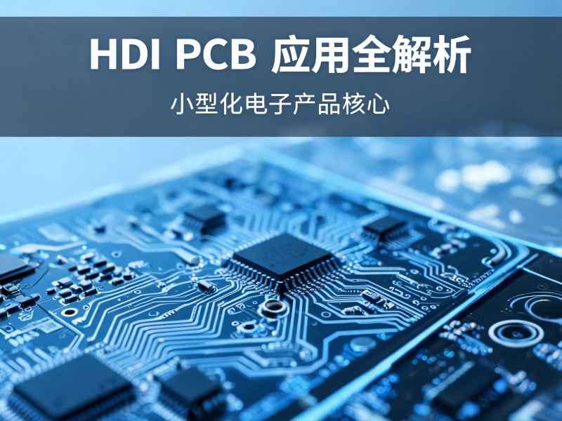 HDI PCB在小型化电子产品中的应用全解析