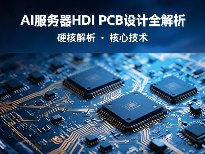 AI 服务器 HDI PCB 设计全解析：从架构、材料到制造工艺的全面指南