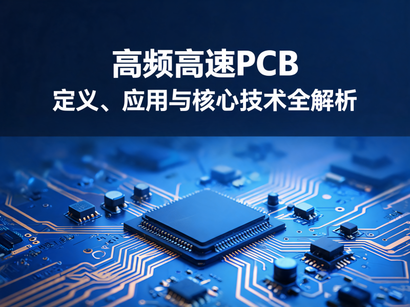 高频高速 PCB：定义、应用领域与核心技术全解析