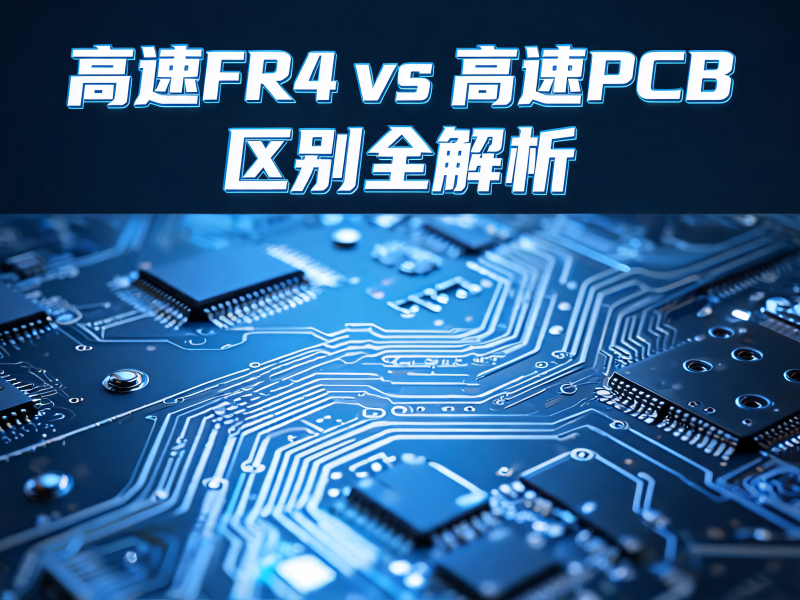 高速 FR4 与高速 PCB 区别全解析：如何为您的设计选择正确方案