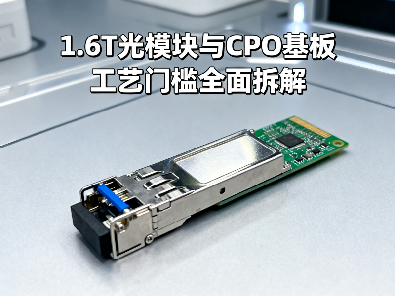 mSAP改良半加成法：1.6T光模块与CPO基板的工艺门槛全面拆解