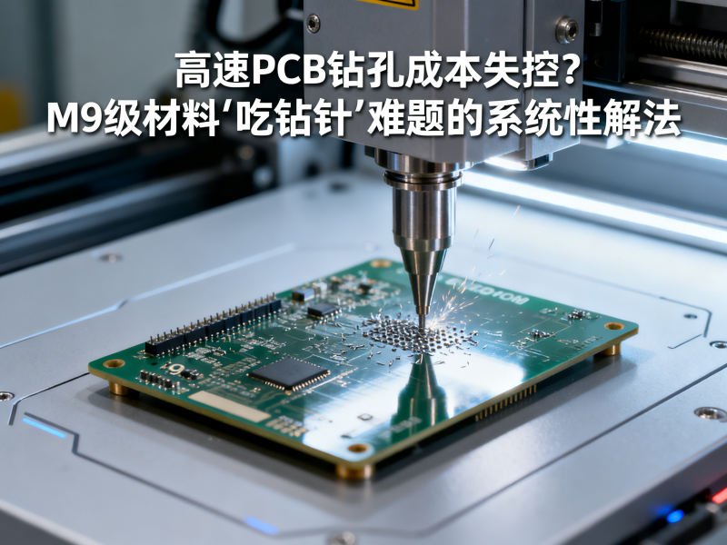 高速PCB钻孔成本失控？M9级材料