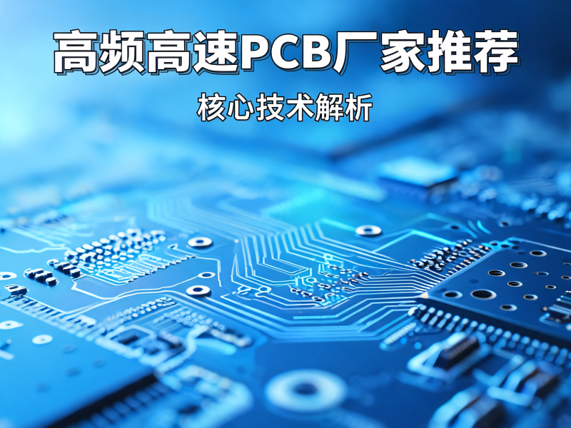 国内高频高速 PCB 厂家推荐：如何选择满足 5G、AI 与雷达应用的 PCB 供应商