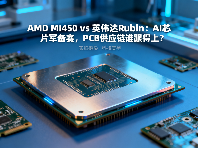 AMD MI450 vs 英伟达Rubin：AI芯片军备赛，PCB供应链谁跟得上？