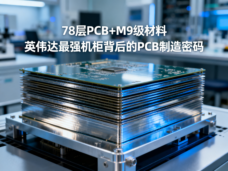 78层PCB+M9级材料：英伟达最强机柜背后的PCB制造密码