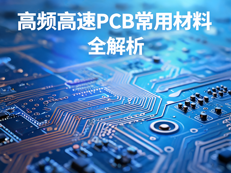高频高速 PCB 常用材料全解析：5G/AI 通信时代的板材选型与工艺指南