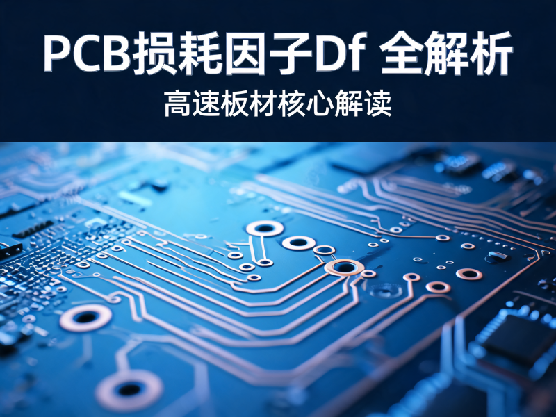 PCB 损耗因子 Df 全解析：高频高速电路材料选型与信号完整性关键