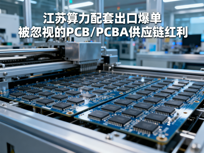 江苏算力配套出口爆单：被忽视的PCB/PCBA供应链红利