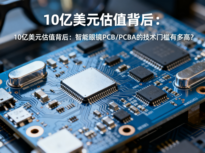 10亿美元估值背后：智能眼镜PCB/PCBA的技术门槛有多 高？
