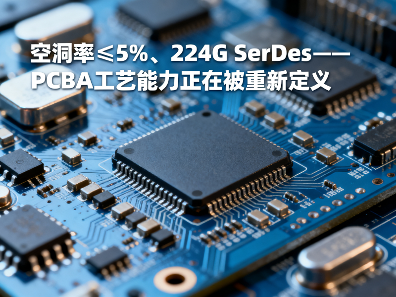 空洞率≤5%、224G SerDes——PCBA工艺能力正在被重新定义