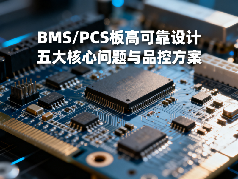储能PCBA户外运行15年不失效——BMS/PCS板高可靠设计的五大核心问题与品控方案