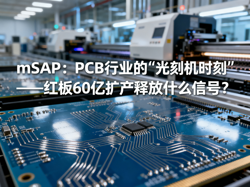 mSAP：PCB行业的